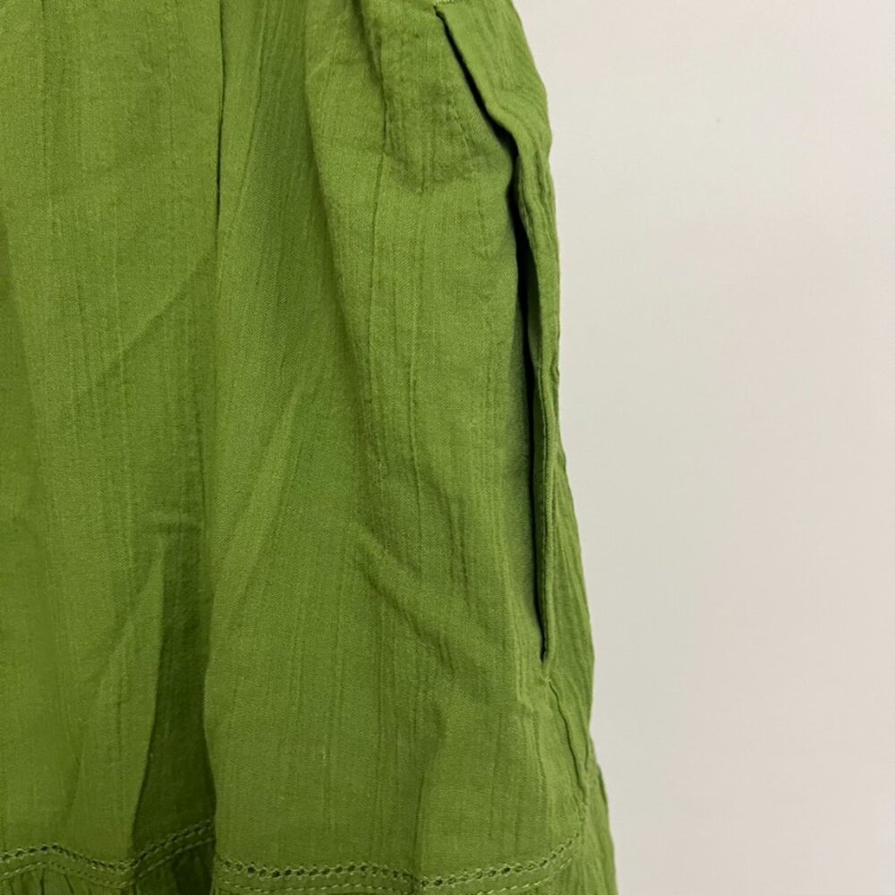 Uniqulo Crinkle Cotton Tiered Skirt - Picture 5 of 6